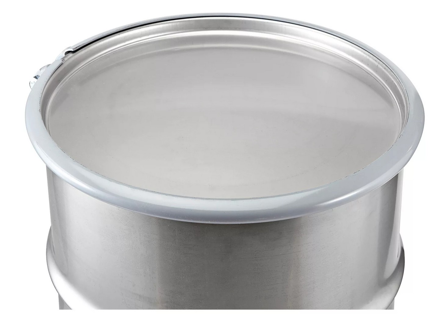 Tambo de Acero Inoxidable 200 Litros Con Tapa