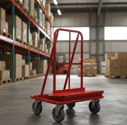 Carrito Con Plataforma De Metal Para Paneles De Yeso - 76x148cm